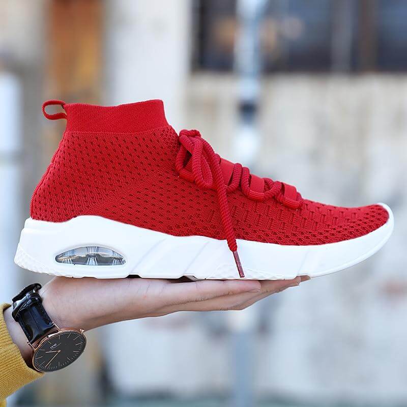 Ademende Mannen Sneakers