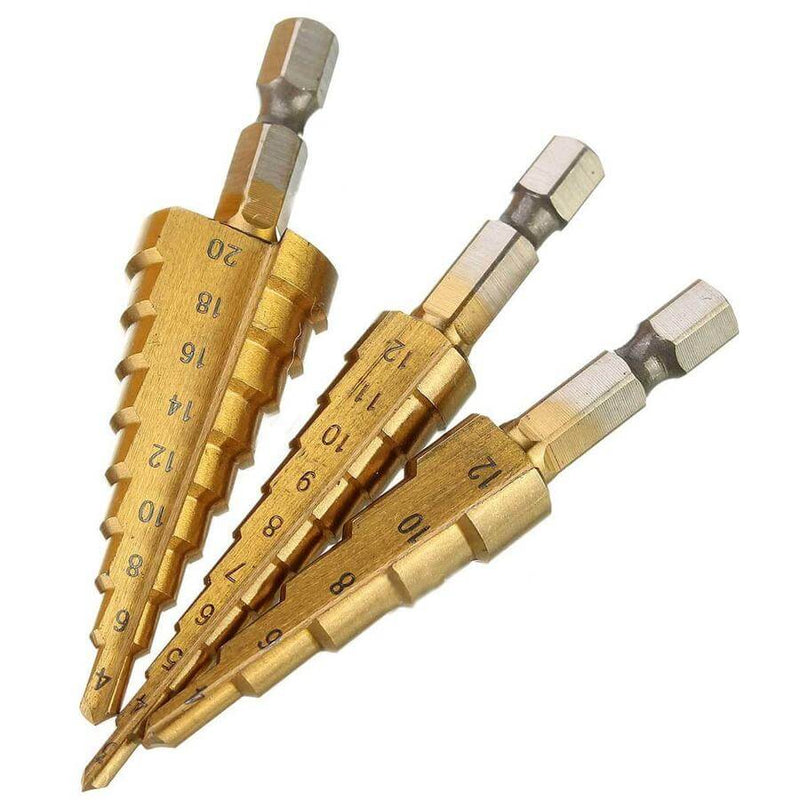 Titanium Coated Drill Bit Set
