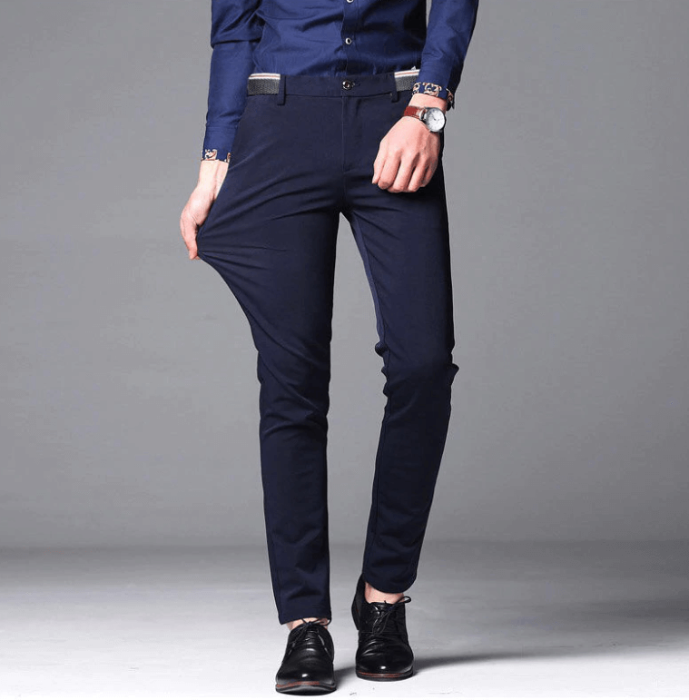 Slim Fit Stretch Formele Broek